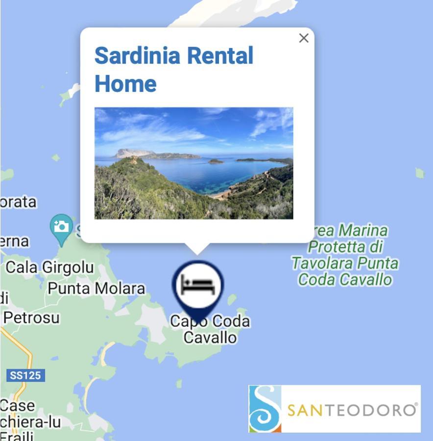 San Teodoro Punta Est Curatissimo Bilocale Daire Capo Coda Cavallo Dış mekan fotoğraf